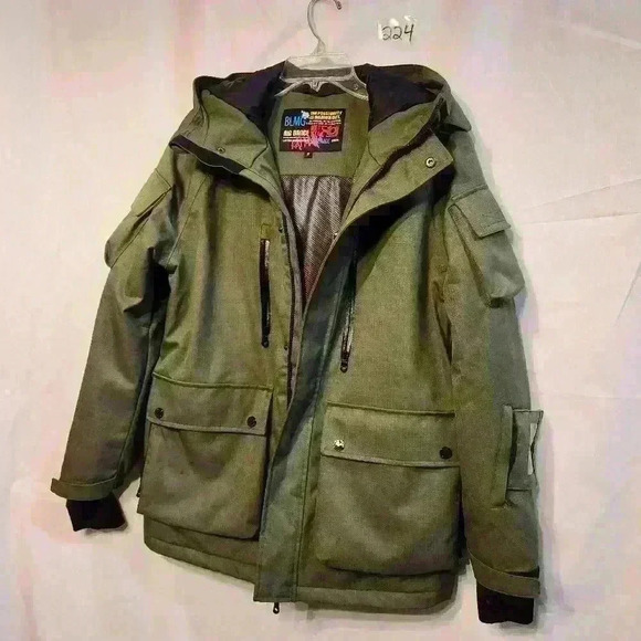 BLMG Blue magic winter snowboard or ski coat jacket size S - Picture 1 of 8